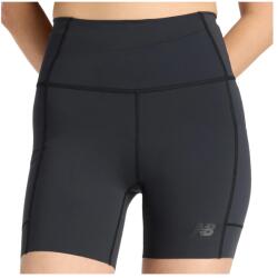 New Balance Дамски шорти за бягане New Balance Women's Sleek Storage Race Short 6'' Running shorts - Black - размер XL (112-4403-0116)