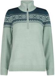 CMP Дамски пуловер Cmp Women's Sweat Knitted Yarn 7H76506 Jumper - Jade - размер 48 (EU) (117-3209-0118)
