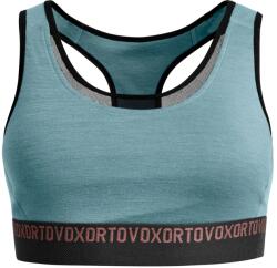 Ortovox Дамско мериносово термобельо Ortovox Women's 185 Rock'N'Wool Sport Top Merino base layer - Icy Shore (115-1521-1113)