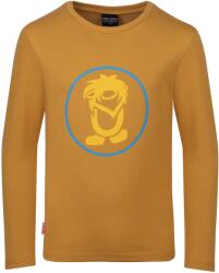 Trollkids Детска блуза с дълъг ръкав Trollkids Kid's Troll Longsleeve - Mustard / Dynamic Blue - размер 92 (EU) (704-1807-1611)