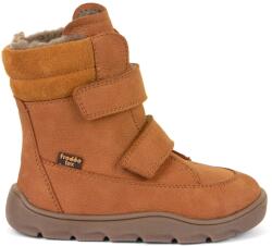 Froddo Детски зимни ботуши Froddo Kid's Zeru Tex Winter Barefoot Winter boots - Cognac - размер 36 (EU) (702-4812-0223)