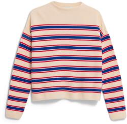 ARMEDANGELS Дамски пуловер ARMEDANGELS Women's Merinaa Stripes Knit Sweater Jumper - Oatmilk / Mars Red / Dynamo Blue - размер XS (117-3693-0311)