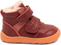Bisgaard Детски зимни ботуши Bisgaard Kid's Barefoot Becky Lamb Winter boots - Bordeaux - размер 25 (EU) (702-4557-0117)