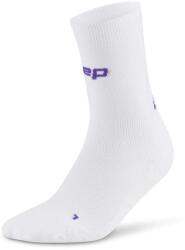CEP Дамски чорапи за бягане Cep Women's Run Ultralight Socks Mid Cut 4.0 Running socks - White - размер II (201-9137-0211)