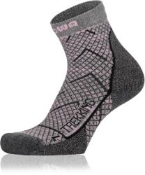 Lowa Детски спортни чорапи Lowa Kid's Short Sports socks - Mixed Grey / Rose - размер 37/38 (EU) (201-9522-0317)