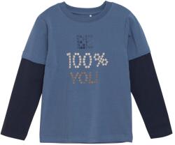 Minymo Детска блуза с дълъг ръкав Minymo Kid's T-Shirt L/S No. 134003 Longsleeve - China Blue - размер 92 (EU) (704-5698-0112)