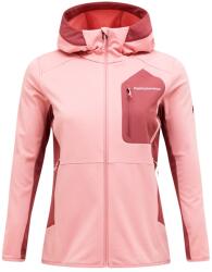 Peak Performance Дамско поларено яке Peak Performance Women's Utility Light Zip Hood Fleece jacket - Warm Blush - размер XL (105-6034-0415)