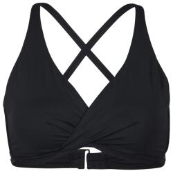 Seafolly Дамско бикини горнище Seafolly Women's Collective Wrap Front F Cup Bra Bikini top - Black - размер 36 (EU) (150-2121-0112)
