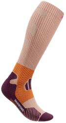 Bauerfeind Sports Дамски чорапи за бягане Bauerfeind Sports Women's Trail Run Compression Socks Running socks - Sunrise Peach - размер 43-46 (201-8092-0217)