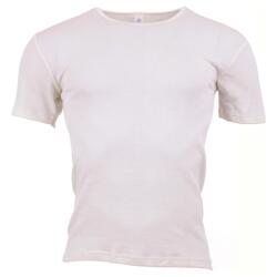 Engel Мъжко копринено термобельо Engel Undershirt S/S Merino base layer - Natural - размер 46/48 (EU) (014-0596-0111)