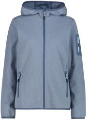 CMP Дамско поларено яке CMP Women's Jacket Fix Hood with Sleeve Pocket Fleece jacket - Space / Sky Blue - размер 38 (EU) (105-7194-0513)