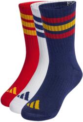 adidas Детски спортни чорапи adidas Kid's 3-Stripes Concept Crew 3-Pack Sports socks - Dark Blue / Team Power Red 2 / White - размер 19-21 (EU) (207-1484-0211)