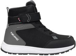 Viking Детски зимни ботуши Viking Kid's Equip Warm WP 1V Winter boots - Black / Grey - размер 30 (EU) (702-2829-0111)