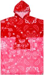Roxy Дамско пончо за сърф Roxy Women's Stay Magical Printed Surf poncho - Hibiscus Boho Bandana Bico - размер One Size (150-6364-0311)