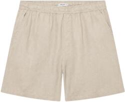 DEDICATED Мъжки къси панталони DEDICATED Shorts Sibbarp Linen Shorts - Ecru (012-4575-0113)