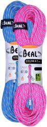 Beal Полувъже Beal Ice Line 8, 1 mm Half rope - Fuchsia / Blue - размер 2 x 60 m (309-0050-0312)