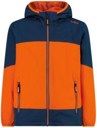 CMP Детско водоустойчиво яке CMP Kid's Jacket Fix Hood Ripstop Waterproof jacket - Midnight / Carrot - размер 152 (EU) (703-4488-0814)