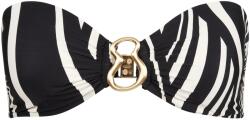 Seafolly Дамско бикини горнище Seafolly Women's Coastline Ring Front Bandeau Bikini top - Black - размер 42 (EU) (150-5725-0116)