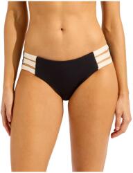 Seafolly Дамско бикини долнище Seafolly Banf Wave Multi Strap Hipster Pant Bikini bottom - Black - размер 42 (EU) (150-6614-0116)
