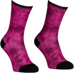 Ortovox Дамски чорапи за колоездене Ortovox Women's MTB Mid Sock Cycling socks - Pink Splash - размер 35-38 (EU) (207-1399-0311)