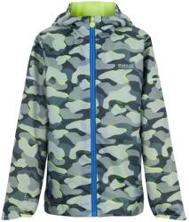 Regatta Детско водоустойчиво яке Regatta Kid's Printed Lever II Waterproof jacket - Dark Storm Camo / Sharp Green - размер 3-4 Years (703-7794-0211)