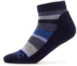 Stoic Детски туристически чорапи Stoic Kid's Merino Trekking Quarter Socks Striped Walking socks - Navy Stripes - размер 27-30 (EU) (207-0489-0311)