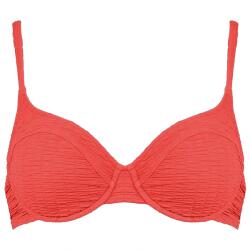 Watercult Дамско бикини горнище Watercult Women's Bikini Top Solid Crush 3 Bikini top - Fiery Coral - размер 38 (150-1456-0112)