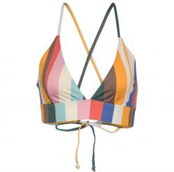 DEDICATED Дамско бикини горнище Dedicated Women's Bikini Top Alva Bikini top - Stripes Multi Color - размер XS (150-1790-0511)