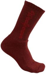 Woolpower Детски спортни чорапи Woolpower Kids Socks 400 Logo Sports socks - Rust Red - размер 25-27 (EU) (201-0261-0912)