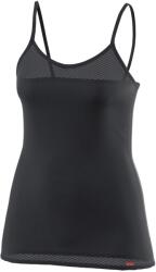 Löffler Дамско синтетично термобельо Löffler Women's Spaghetti Top Grid Transtex Light Synthetic base layer - Black - размер 46 (EU) (114-3105-0117)