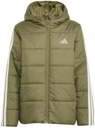 Adidas Детско синтетично яке Adidas Kid's Essentials 3-Stripes Padded Jacket Synthetic jacket - Olive Strata / Black - размер 176 (EU) (703-5708-0214)