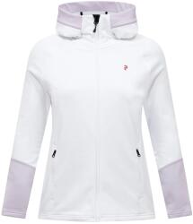 Peak Performance Дамско поларено яке Peak Performance Women's Rider Essentials Zip Hood Fleece jacket - White (105-6221-0813)