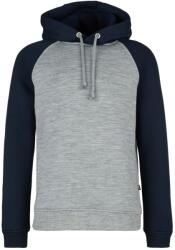 Stoic Детски вълнен пуловер Stoic Kid's MerinoFlatFleece240 SolbergSt. Hoody Merino hoodie - Dark Navy / Light Grey Melange - размер 152 (EU) (704-5541-0115)