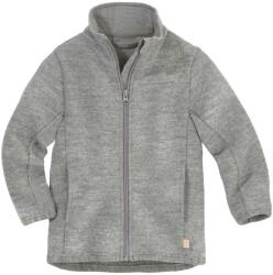 disana Детско вълнено яке disana Kids' Zip-Up Jacket Merino jacket - Grau - размер 98/104 (EU) (703-5402-0113)