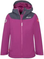 TROLLKIDS Детско водоустойчиво яке Trollkids Girls Bergen Jacket Waterproof jacket - Fresh Berry / Graphite - размер 128 (EU) (703-2387-1517)