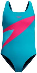 Speedo Детски бански костюм Speedo Kid's Hyperboom Butterfly Back One Piece Swimsuit - Mayan Blue/Margarita Pink - размер 164 (EU) (750-2734-0116)