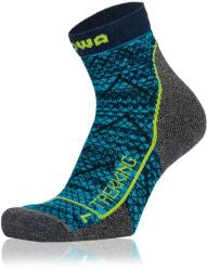 Lowa Детски спортни чорапи Lowa Kid's Short Sports socks - Navy / Green / Blue - размер 31/32 (EU) (201-9522-0411)