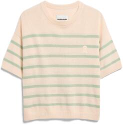ARMEDANGELS Дамски пуловер ARMEDANGELS Women's Stripe Linen Blend Sweater Jumper - Undyed / Foam - размер XL (117-3694-0215)