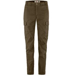 Fjällräven Дамски туристически панталон Fjällräven Women's Stina Trousers Walking trousers - Dark Olive - размер 46 (110-0738-0433)