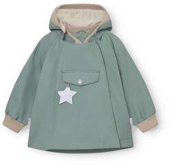 Mini A Ture Детско водоустойчиво яке Mini a ture Kid's Matwai Fleece Lined Jacket Waterproof jacket - Granite Green - размер 110 (703-6704-0114)