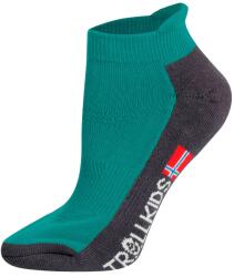 Trollkids Детски спортни чорапи Trollkids Kids Hiking Low Cut Socks II 2-Pack Sports socks - Sea Green - размер 23-26 (EU) (201-3046-0914)