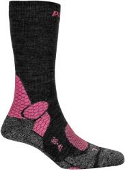 P. A. C P. A. C. Дамски туристически чорапи P. A. C. Women's 4.1 Trekking Merino Stability Walking socks - Anthracite / Coral - размер 35-37 (EU) (201-8964-0111)