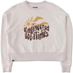 KAVU Дамски пуловер KAVU Women's Crew Crop Jumper - Oatmeal (117-3373-0112)