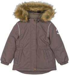 Mikk-Line Детско зимно яке Mikk-line Kid's Winter Jacket Waist Solid with Fake Fur Winter jacket - Sparrow - размер 116 (EU) (703-6515-0117)