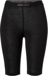 super. natural Дамски 3/4 термо клин super. natural Women's Tundra 175 Short Tight Leggings - Jet Black - размер XS (111-1316-0211)