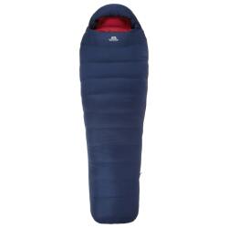 Mountain Equipment Дамски пухен спален чувал Mountain Equipment Women's Helium 800 Down sleeping bag - Medieval Blue - размер Regular (513-1435-0111) Спален чувал