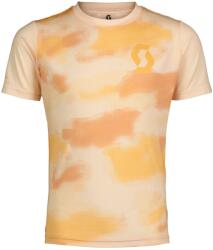Scott Детска фланелка с къс ръкав за колоездене Scott Kid's Tee Trail Vertic 10 S/S Cycling jersey - Sugar Pink / Biscuit Beige - размер S (EU) (756-0229-0411)