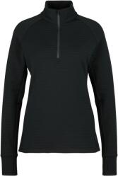 Stoic Дамски вълнен пуловер Stoic Women's MerinoFleece260 FlenSt. Half Zip Merino jumper - Black - размер XL (105-6681-0115)