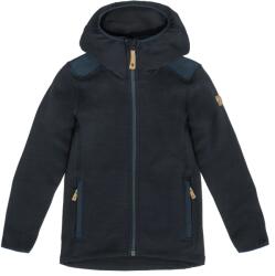 Fjällräven Детско поларено яке Fjällräven Kid's Keb Fleece Hoodie Wool jacket - Dark Navy - размер 152 (EU) (703-2021-0217)