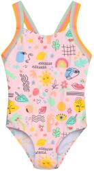 Color Kids Детски бански костюм Color Kids Kid's Swimsuit with Elastic Straps AOP Swimsuit - Fairy Rose - размер 140 (EU) (750-2568-0219)